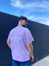 REPRESENT T-shirt OverSize M05149-138 | Pastel Lilac