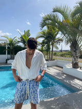 Fil Rouge Swim Suit NAMMOS | Blue / White