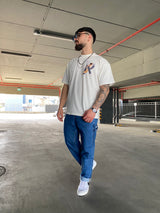 REPRESENT Storms in Heaven T-Shirt OverSize M05229-72 | Flat White