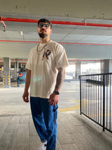 REPRESENT Storms in Heaven T-Shirt OverSize M05229-72 | Flat White