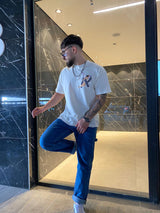 REPRESENT Storms in Heaven T-Shirt OverSize M05229-72 | Flat White