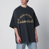 ESSENTIALS FEAR OF GOD OverSize T-Shirt 125SP264111F | Faded Iron