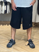 NAMMOS מכנס פרנץ׳ טרי קרעים D981 I Black