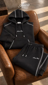 AMARA Paris Hoodie Stitch 205002 | Black
