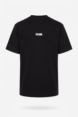 GCDS Stright T-Shirt GC262MT41-001 | Black