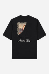 AMARA Paris Cotton Half Mona T 201007 | Black