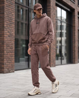 GCDS Loose Sport Suit GC262MS01 - 033 | Brown stone wash