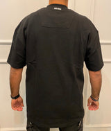 GCDS GC242MT03 OverSize T-Shirt 001 | Black