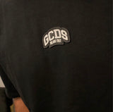 GCDS GC242MT03 OverSize T-Shirt 001 | Black