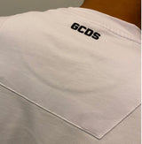 GCDS GC242MT03 OverSize T-Shirt 101 | White
