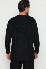 Nammos FIL ROUGE חליפת סריג אובר סייז | Black