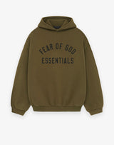 ESSENTIALS FEAR OF GOD OverSize Hoodie 192BT246254F | Green