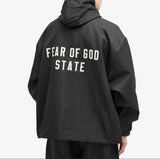 ESSENTIALS FEAR OF GOD OverSize Jacket 202BT246370F | Black