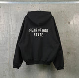 ESSENTIALS FEAR OF GOD OverSize Jacket 192BT244240F | Black