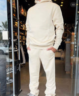 NEW ERA NE FLAG OS HOODIE NEWERA 60580622 | Cream