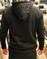 GCDS GC242MH01-001 Stright Hoodie | Black