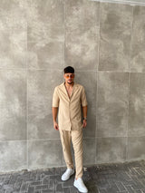 DREAM & WORK Resort suit | Camel