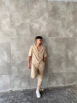 DREAM & WORK Resort suit | Camel
