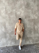 DREAM & WORK Resort suit | Camel