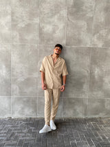 DREAM & WORK Resort suit | Camel