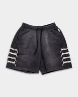 REPRESENT Metallica 40 Year Anniversary Sweat Shorts MLM4378-230 I Stained Black