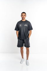 REPRESENT Metallica 40 Year Anniversary Sweat Shorts MLM4378-230 I Stained Black