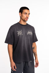 REPRESENT Metallica 40 YEAR ANNIVERSARY SS T-Shirt MLM4358-230 I Stained Black