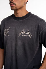 REPRESENT Metallica 40 YEAR ANNIVERSARY SS T-Shirt MLM4358-230 I Stained Black
