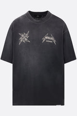 REPRESENT Metallica 40 YEAR ANNIVERSARY SS T-Shirt MLM4358-230 I Stained Black