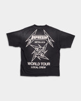 REPRESENT Metallica 40 YEAR ANNIVERSARY SS T-Shirt MLM4358-230 I Stained Black