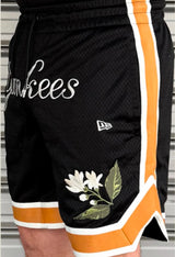 NEW ERA MLB FLORAL MESH SHORT NEYYAN 60596346 | Black