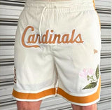 NEW ERA MLB FLORAL MESH SHORT STLCAR 60596330 | OffWhite