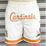 NEW ERA MLB FLORAL MESH SHORT STLCAR 60596330 | OffWhite