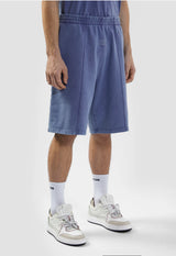 GCDS B1CM3102JH6 Stone Washed SweatShorts | Dark Purple