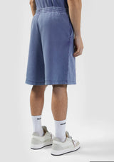 GCDS B1CM3102JH6 Stone Washed SweatShorts | Dark Purple