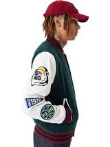 NEW ERA LIFESTYLE VARSITY JKT NEW ERA DKGOFW 60416401 | GREEN