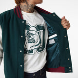 NEW ERA LIFESTYLE VARSITY JKT NEW ERA DKGOFW 60416401 | GREEN