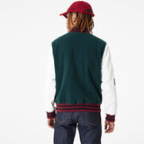 NEW ERA LIFESTYLE VARSITY JKT NEW ERA DKGOFW 60416401 | GREEN