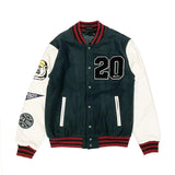 NEW ERA LIFESTYLE VARSITY JKT NEW ERA DKGOFW 60416401 | GREEN