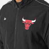 NEW ERA NBA TRACK JACKET CHIBUL BLKFDR 60416400 | BLACK