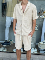 Nammos חליפה אובר סייז | Beige