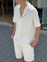 Nammos חליפה אובר סייז | White