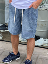 Nammos Over Size Short Jeans | Light Blue