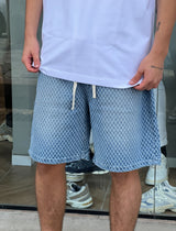 Nammos Over Size Short Jeans | Light Blue