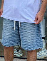 Nammos Over Size Short Jeans | Light Blue