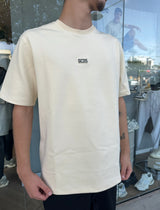 GCDS OverSize T-shirt GC252MT09-136 | Cream