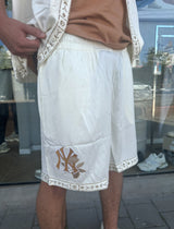 NEW ERA Mlb Taping Shorts Neyyan 60567841 | OffWhite