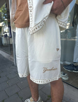 NEW ERA Mlb Taping Shorts Neyyan 60567841 | OffWhite