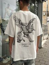 REPRESENT Elegance In Motion T-Shirt OverSize MLM41066-72 | Flat White