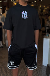 NEW ERA חליפה MLB INFILL OS TEE NEYYAN 60667838+60667831 | Black